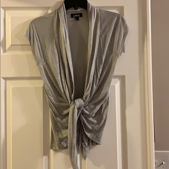 A. Byer gray shirt size small - Picture 1 of 4
